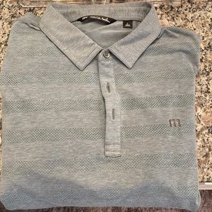 Travis Mathew L Heater Polo Green